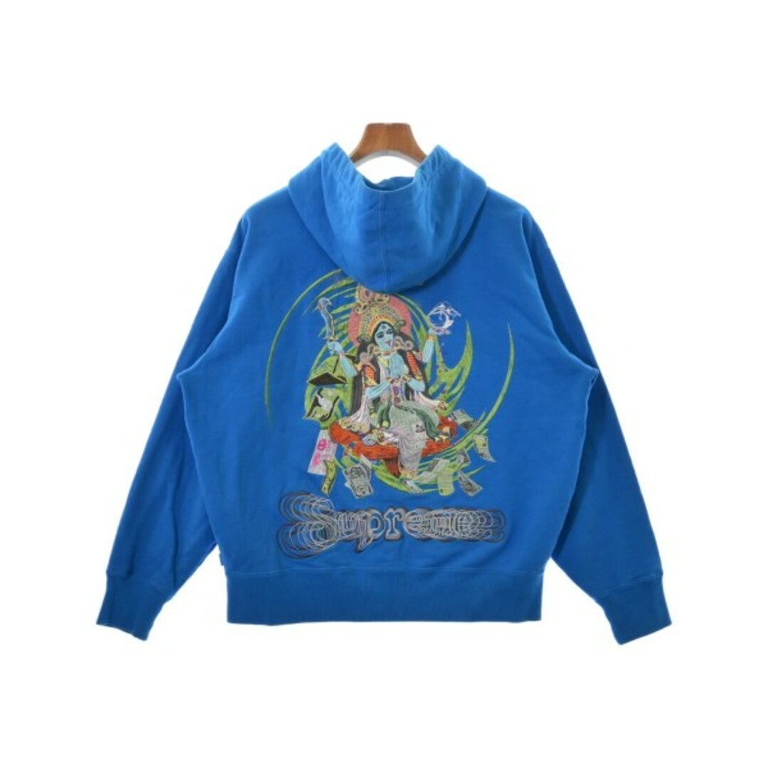 Supreme - Supreme シュプリーム パーカー S 青 【古着】【中古】の