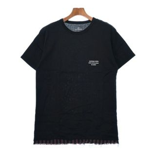 ユニフォームエクスペリメント(uniform experiment)のuniform experiment Tシャツ・カットソー 2(M位) 黒 【古着】【中古】(Tシャツ/カットソー(半袖/袖なし))