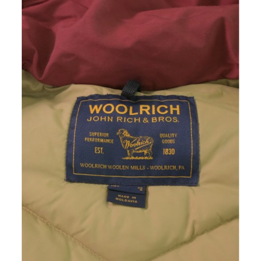 WOOLRICH(ウールリッチ)のWOOLRICH ウールリッチ ダウンジャケット/ダウンベスト XS 赤 【古着】【中古】 メンズのジャケット/アウター(ダウンジャケット)の商品写真