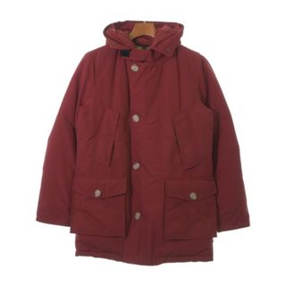 ウールリッチ(WOOLRICH)のWOOLRICH ウールリッチ ダウンジャケット/ダウンベスト XS 赤 【古着】【中古】(ダウンジャケット)