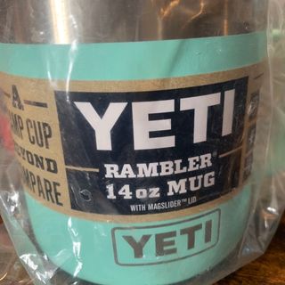 イエティ(YETI)のYETI RAMBLER 14oz MUG  ステッカー付(タンブラー)