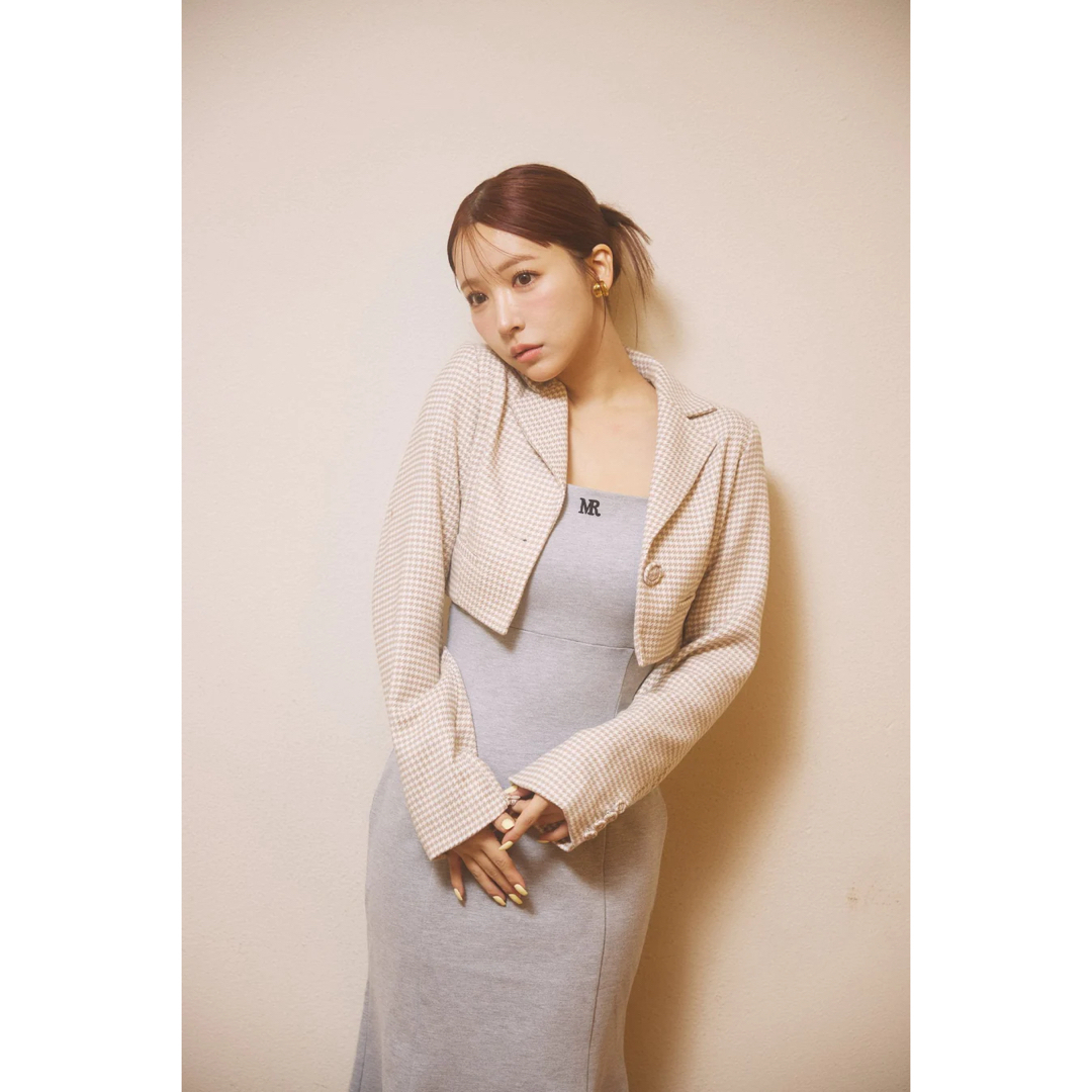 ※値下げ※mistreass Slit Sleeve Crop Jacket