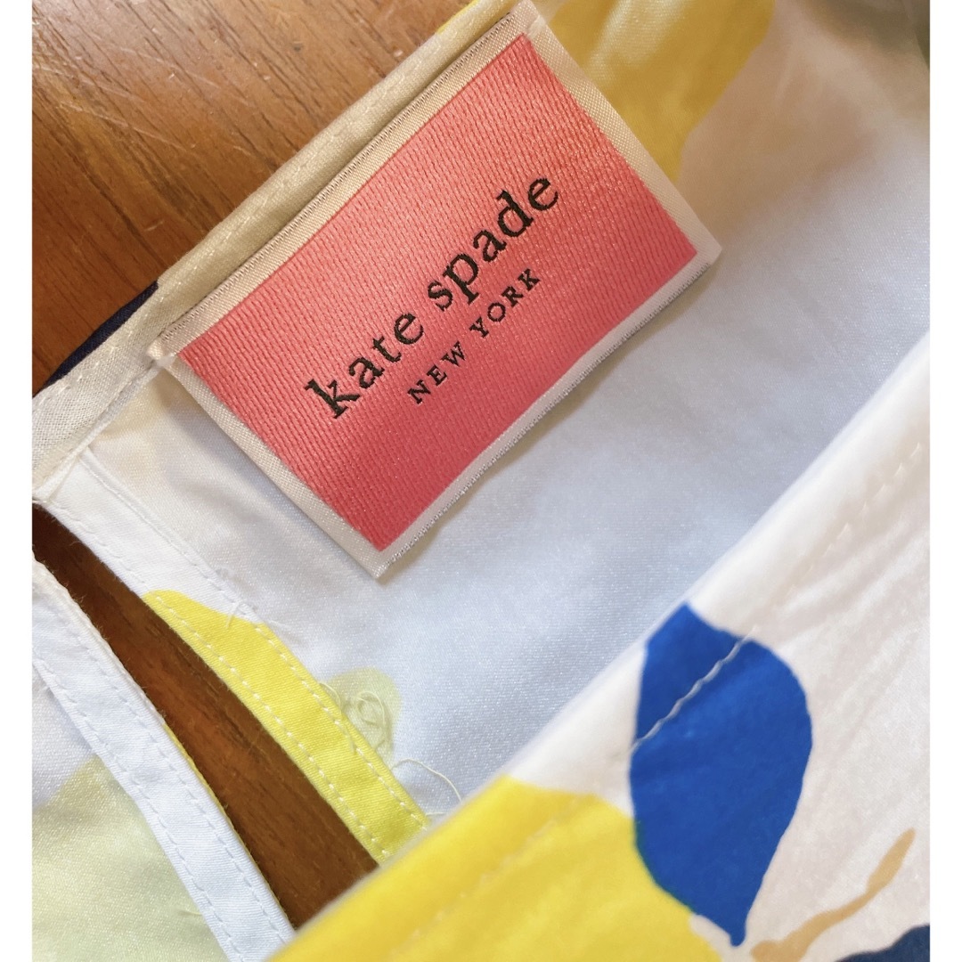 kate spade♡お洒落セレブ華やかレモン柄ワンピ♡