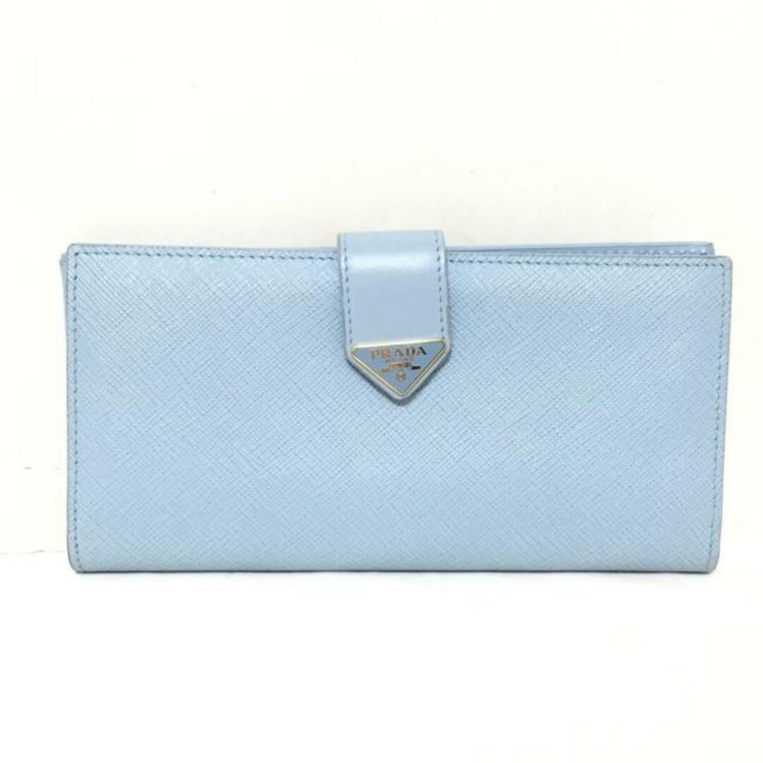 PRADA(プラダ) 長財布 - ライトブルー-