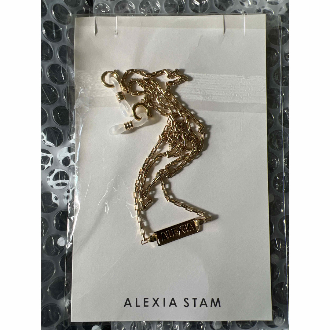 ALEXIA STAM(アリシアスタン)のALEXIA STAM♡アリシアスタン　マスクチェーン　ゴールド レディースのアクセサリー(その他)の商品写真