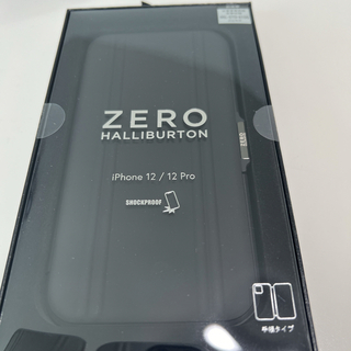ゼロハリバートン(ZERO HALLIBURTON)のZEROハリバートンiPhone12/12Proケース(iPhoneケース)
