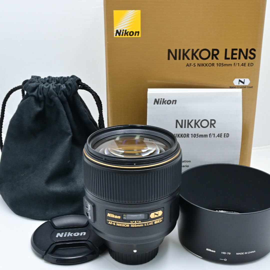 ニコン Nikon AF-S NIKKOR 105mm f/1.4E EDの通販 by グッチーカメラ