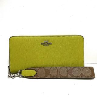 コーチ(COACH) 財布(レディース)（イエロー/黄色系）の通販 300点以上 ...