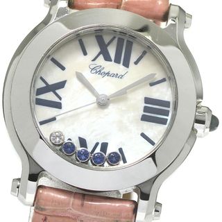 ショパール(Chopard)のショパール Chopard 8509 ハッピースポーツ サファイア/ダイヤ クォーツ レディース _773846(腕時計)