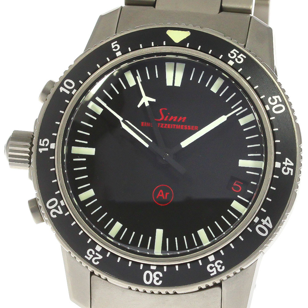 商品情報ブランド訳あり ジン Sinn 503.EZM-1 クロノグラフ デイト 自動巻き メンズ _763834