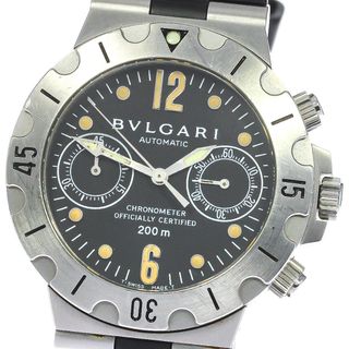 ブルガリ(BVLGARI)の訳あり ブルガリ BVLGARI SCB38S ディアゴノ クロノグラフ 自動巻き メンズ _769847(腕時計(アナログ))