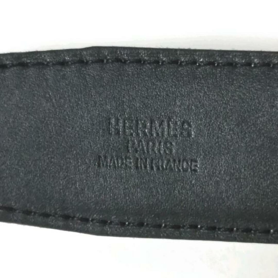 Hermes(エルメス)のエルメス ベルト 85 - 白 シルバー金具 レディースのファッション小物(ベルト)の商品写真