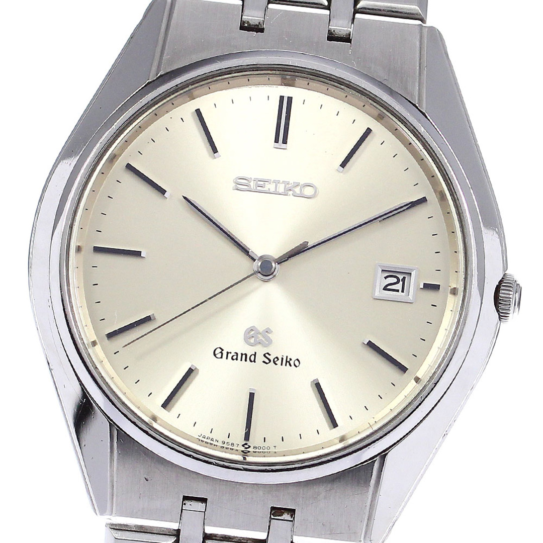 セイコー SEIKO 9587-8000 グランドセイコー デイト クォーツ メンズ _772847メンズ素材