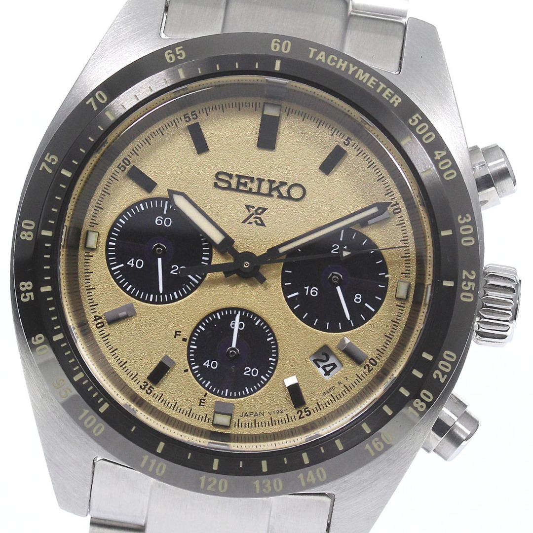 セイコー SEIKO SBDL089/V192-0AF0 プロスペックス スピードタイマー ソーラークロノグラフ ソーラー メンズ 美品 箱付き_779539