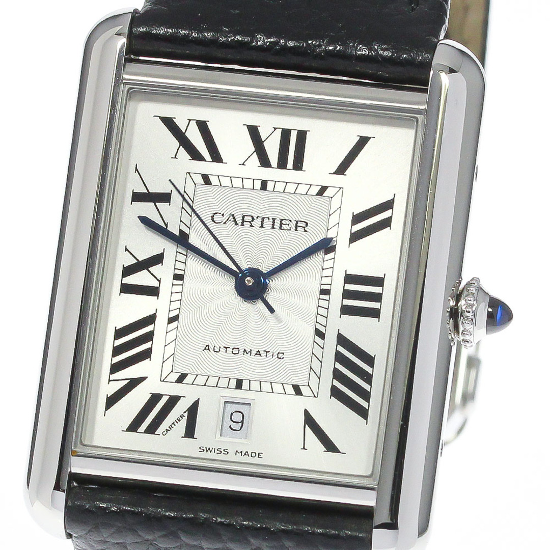 カルティエ CARTIER WSTA0040 タンクマスト XL デイト 自動巻き メンズ 良品 _778429