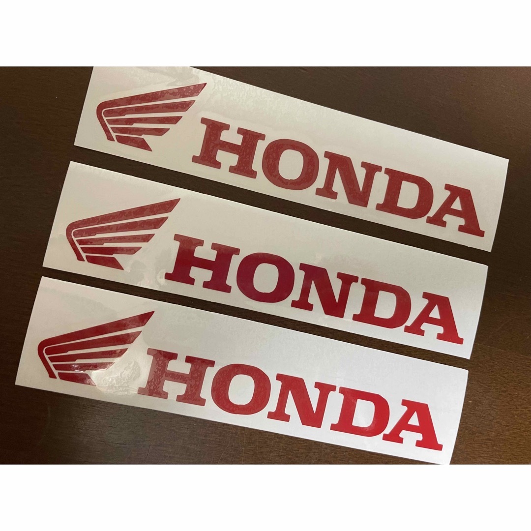 HONDA ホンダ ステッカー 3枚セット 自動車/バイクのバイク(ステッカー)の商品写真