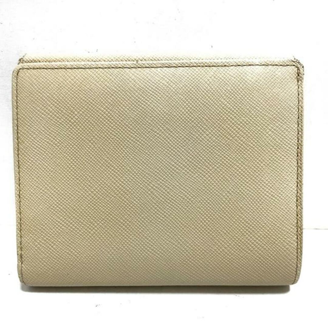 バーバリー Wホック財布 - アイボリー バーバリー Wホック財布 - アイボリー