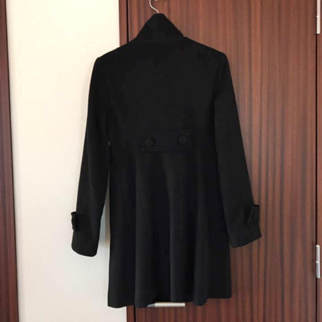 INGNI(イング)のINGNI イング コート M ブラック（ウール95% カシミア5%） レディースのジャケット/アウター(ロングコート)の商品写真