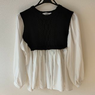 ディーホリック(dholic)の専用✳DHOLIC✳レイヤード風ブラウス(チュニック)