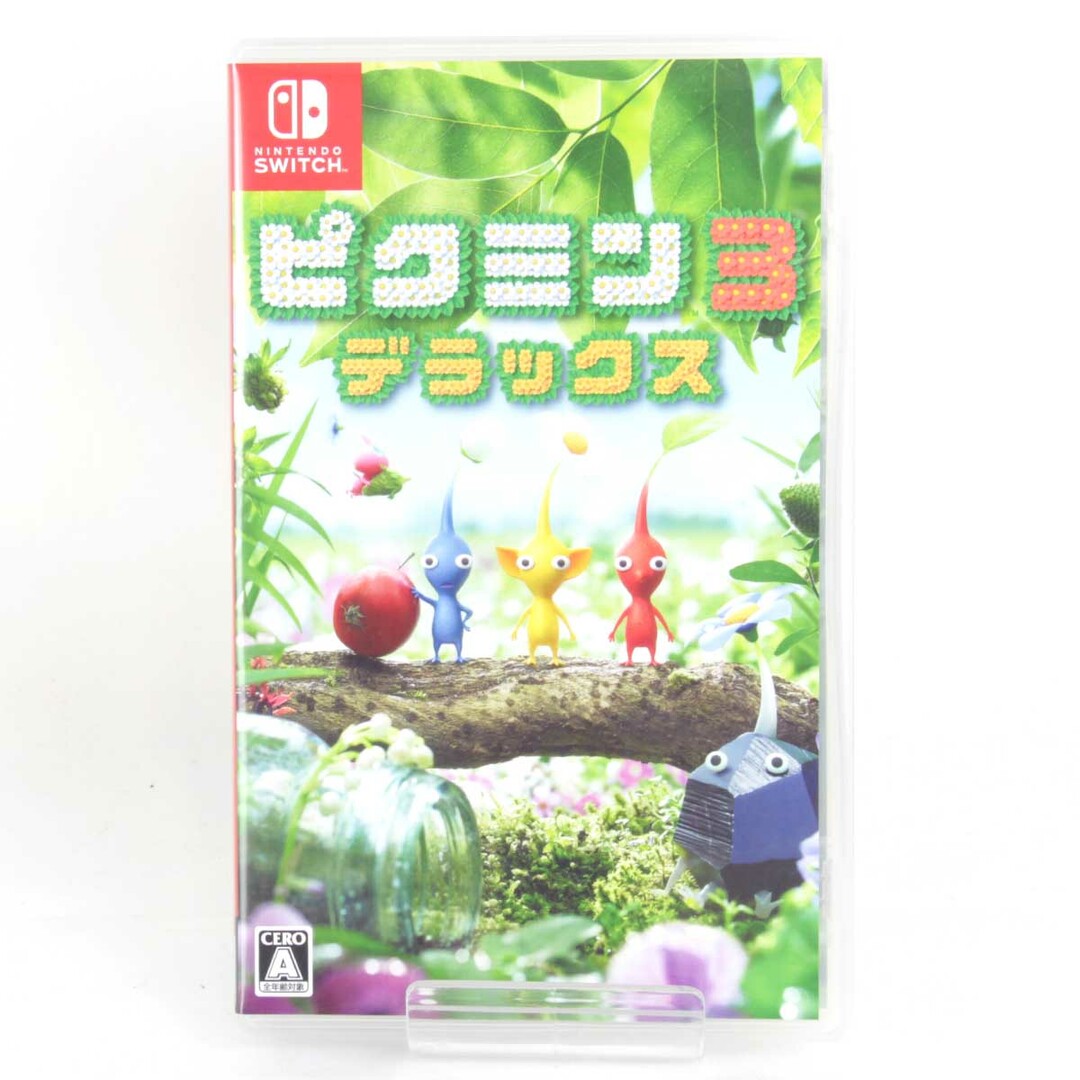 美品『USED』 ピクミン3 デラックス ゲームソフト  Nintendo Switchソフト