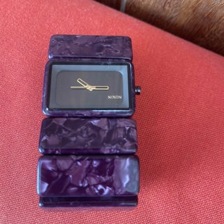 【ニクソン】ミニマイズ腕時計42-20クロノグラフA037-679 茶×金
