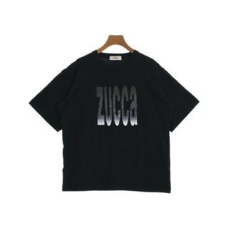 ズッカ(ZUCCa)のZUCCa ズッカ Tシャツ・カットソー XL 黒 【古着】【中古】(カットソー(半袖/袖なし))