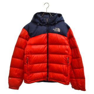 ノースフェイス(THE NORTH FACE) ダウンジャケット(レッド/赤色系)の
