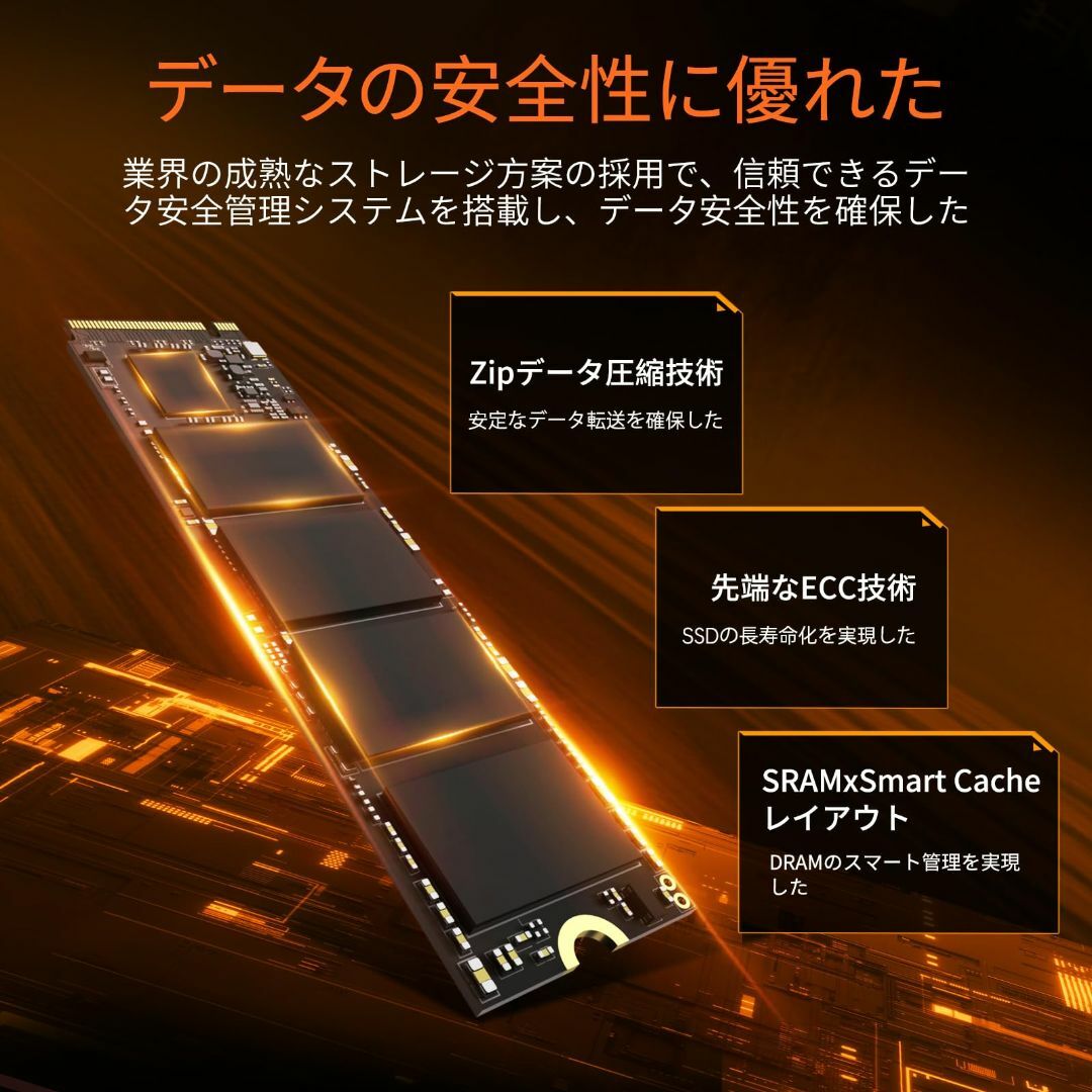 TECLAST SSD 2TB 内蔵SSD M.2 2280 PCIe Gen