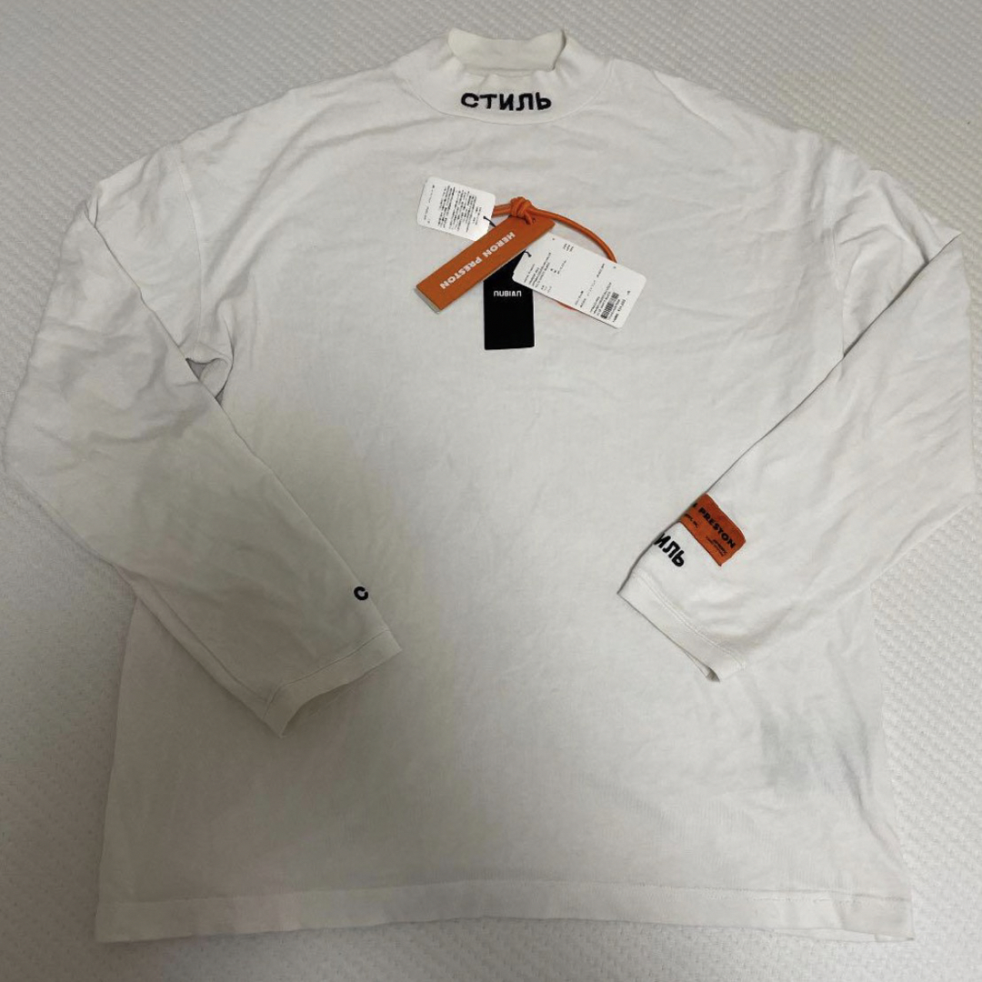 ヘロンプレストン　HERON PRESTON ハイネック　ロング　Tシャツ