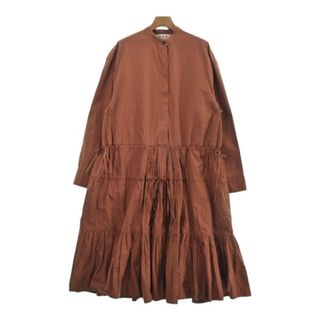 マルニ(Marni)のMARNI マルニ ワンピース 42(M位) オレンジ系 【古着】【中古】(ひざ丈ワンピース)