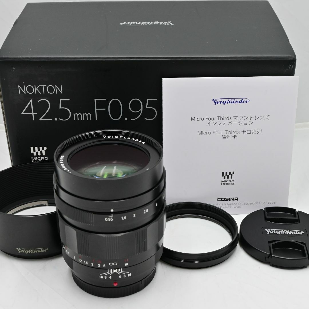 レンズ(単焦点)フォクトレンダー NOKTON 42.5mm F0.95v