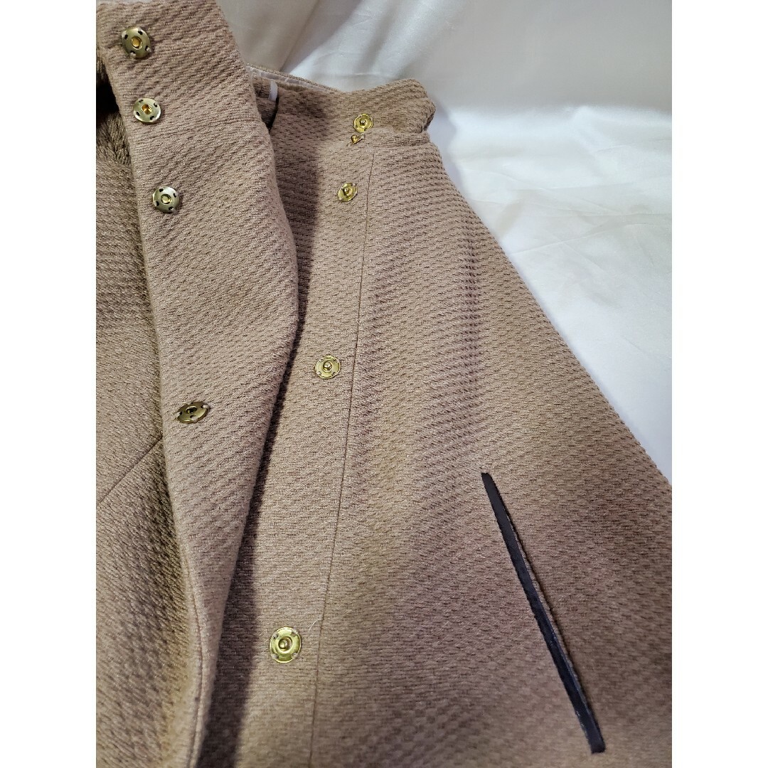 aurea　アウレア　フード付きポンチョコート レディースのジャケット/アウター(ポンチョ)の商品写真