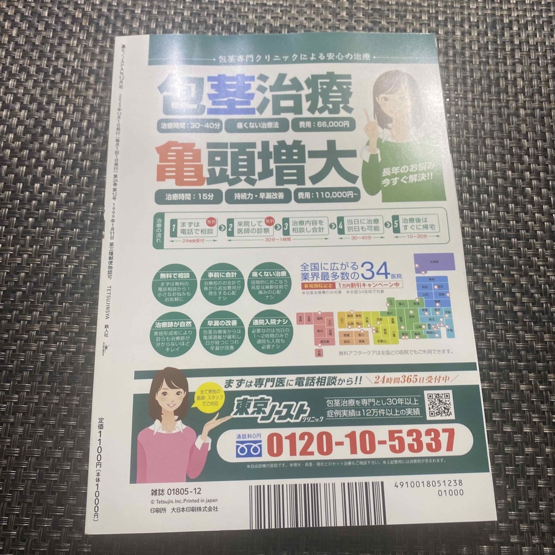 裏モノ JAPAN (ジャパン) 2023年 12月号
