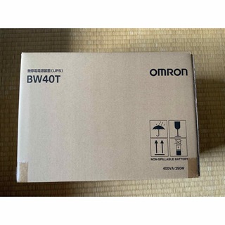 OMRON - オムロン BW40T 無停電電源装置 常時商用 正弦波 / 400VA/ 250