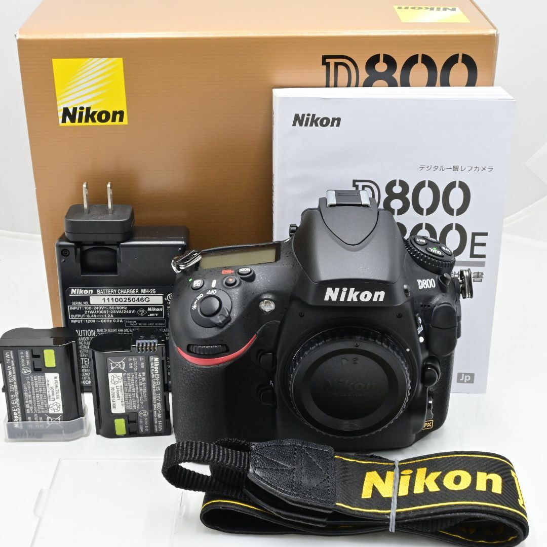 ★新品級★　ニコン　Nikon デジタル一眼レフカメラ D800 ボディー