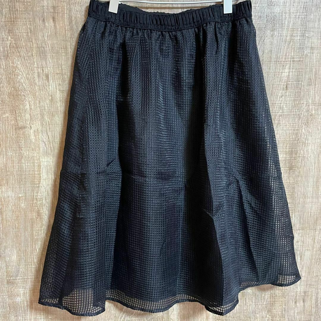 anySiS(エニィスィス)のanySiS エニスィス　チュールスカート　ブラック　2 レディースのスカート(ひざ丈スカート)の商品写真