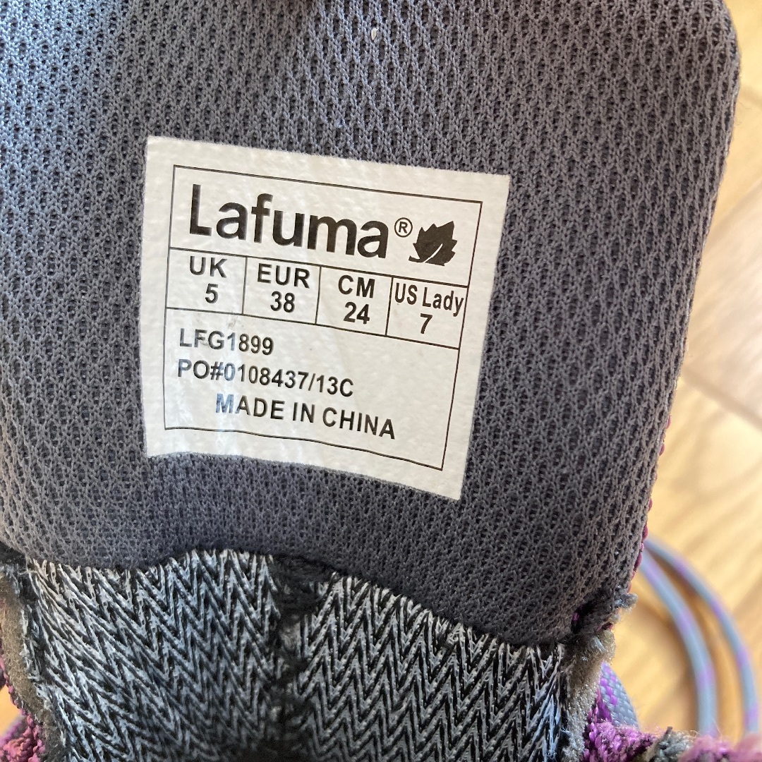 Lafuma(ラフマ)のlafuma 登山靴　24 スポーツ/アウトドアのスポーツ/アウトドア その他(その他)の商品写真