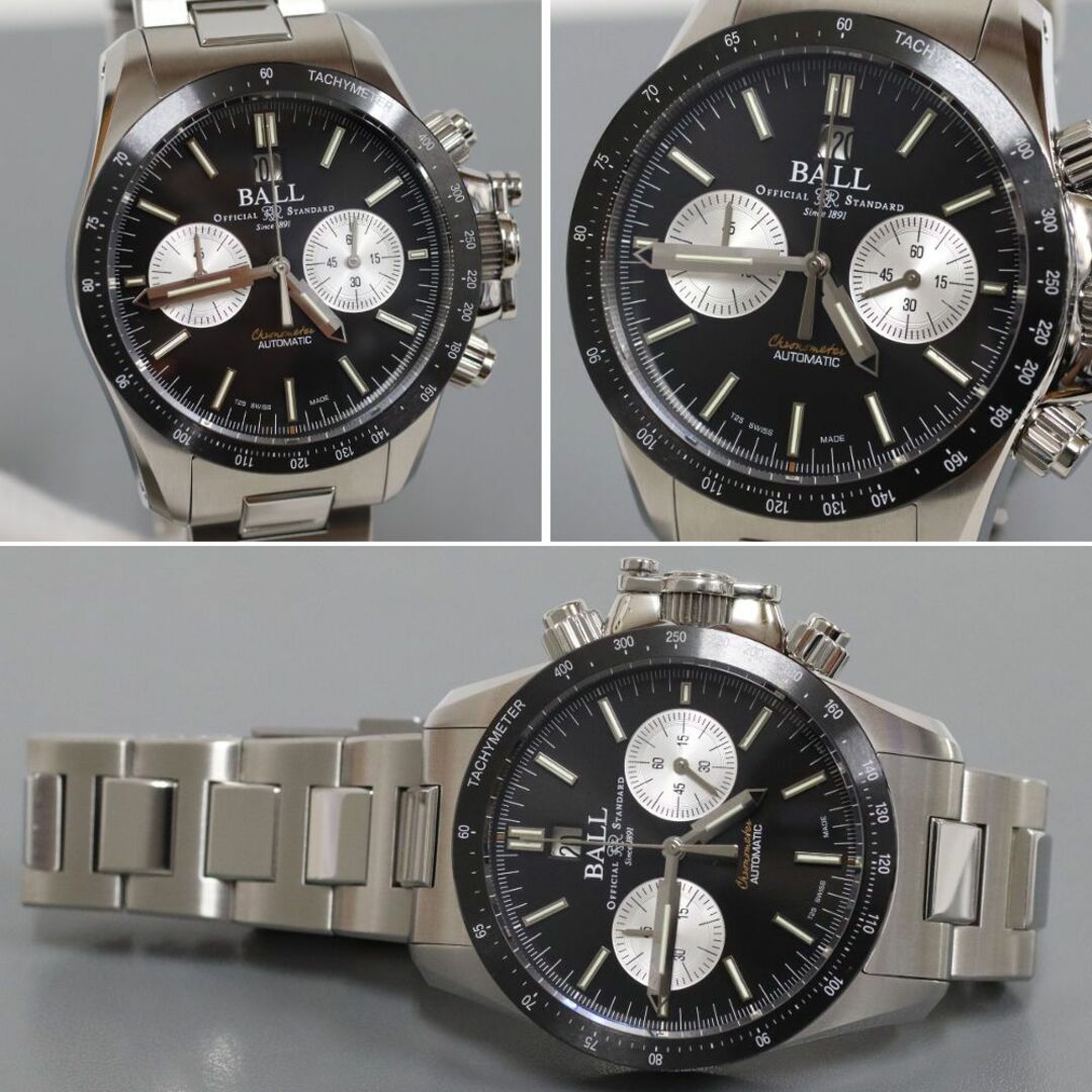 BOH(ボー)のボールウォッチ エンジニア ハイドロカーボン レーサークロノグラフ(CM2198C-S1CJ-BK) メンズの時計(腕時計(アナログ))の商品写真
