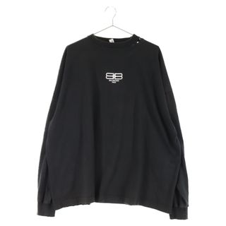 新品 BALENCIAGA バレンシアガ ロゴ 長袖Tシャツ M01