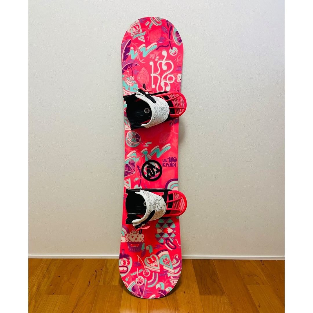 k2 キッズ スノーボード セット 女の子 kids 110cm-