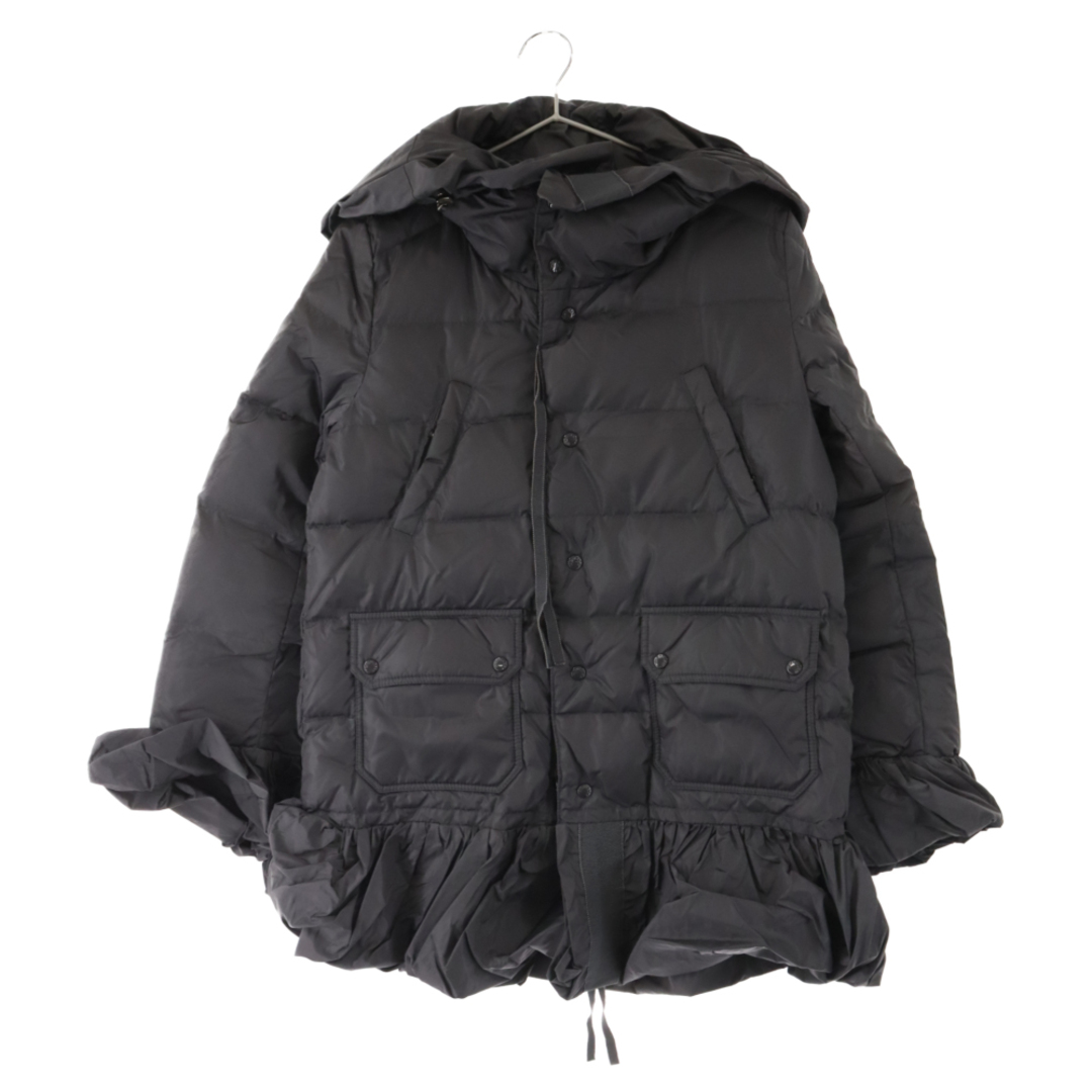 MONCLER モンクレール SERRE セール フリルハーフダウンジャケット グレー 32093463070554155 レディース733センチ身幅