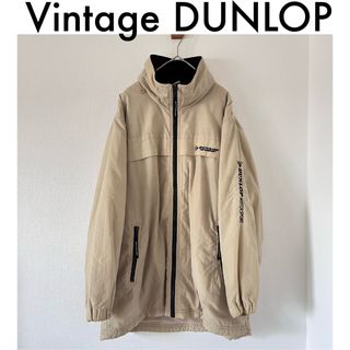 希少 90s DUNLOP ダンロップ ナイロンジャケット　US　赤