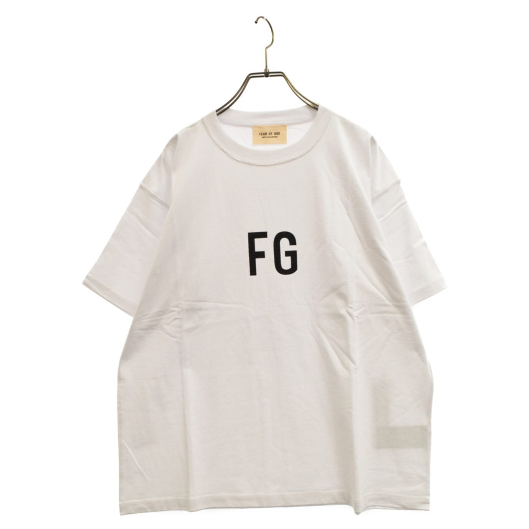 FEAR OF GOD フィアオブゴッド 6TH COLLECTION 3MFG TEE C000-1013CTJ シックス コレクション  インサイドアウト 半袖 Tシャツ ホワイト | フリマアプリ ラクマ