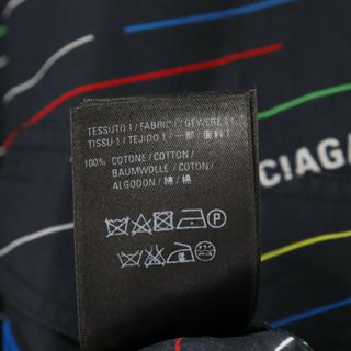 BALENCIAGA バレンシアガ 19SS Short Sleeve Pocket Shirt TDL54 ショートスリーブポケット半袖シャツ 556869 マルチカラー