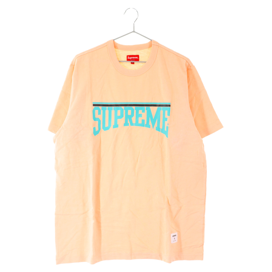 SUPREME シュプリーム 18SS Arc S/S Top Logo アーチ トップ ロゴ 半袖Tシャツ ピーチ