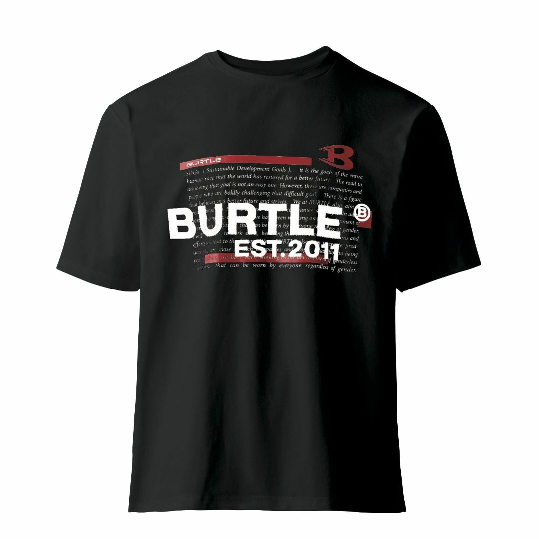 【色: ブラック】BURTLE(バートル) オリジナルデザインTシャツ 通年用