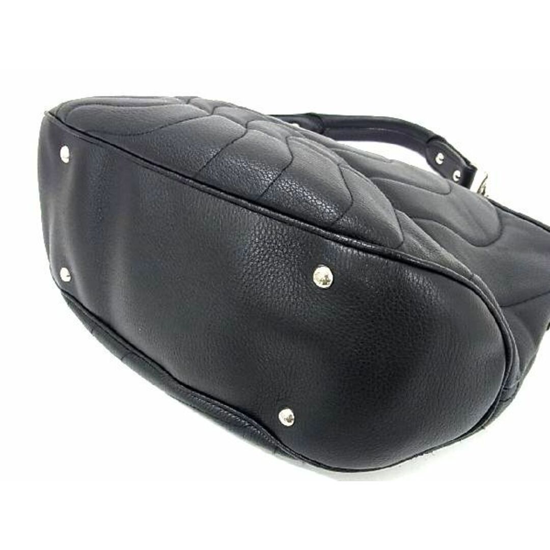 ■新品■未使用■ MONT BLANC モンブラン レザー ショルダーバッグ 肩掛けかばん レディース メンズ ブラック系 AR9164 Mont Blanc ショルダーバッグ 未使用品