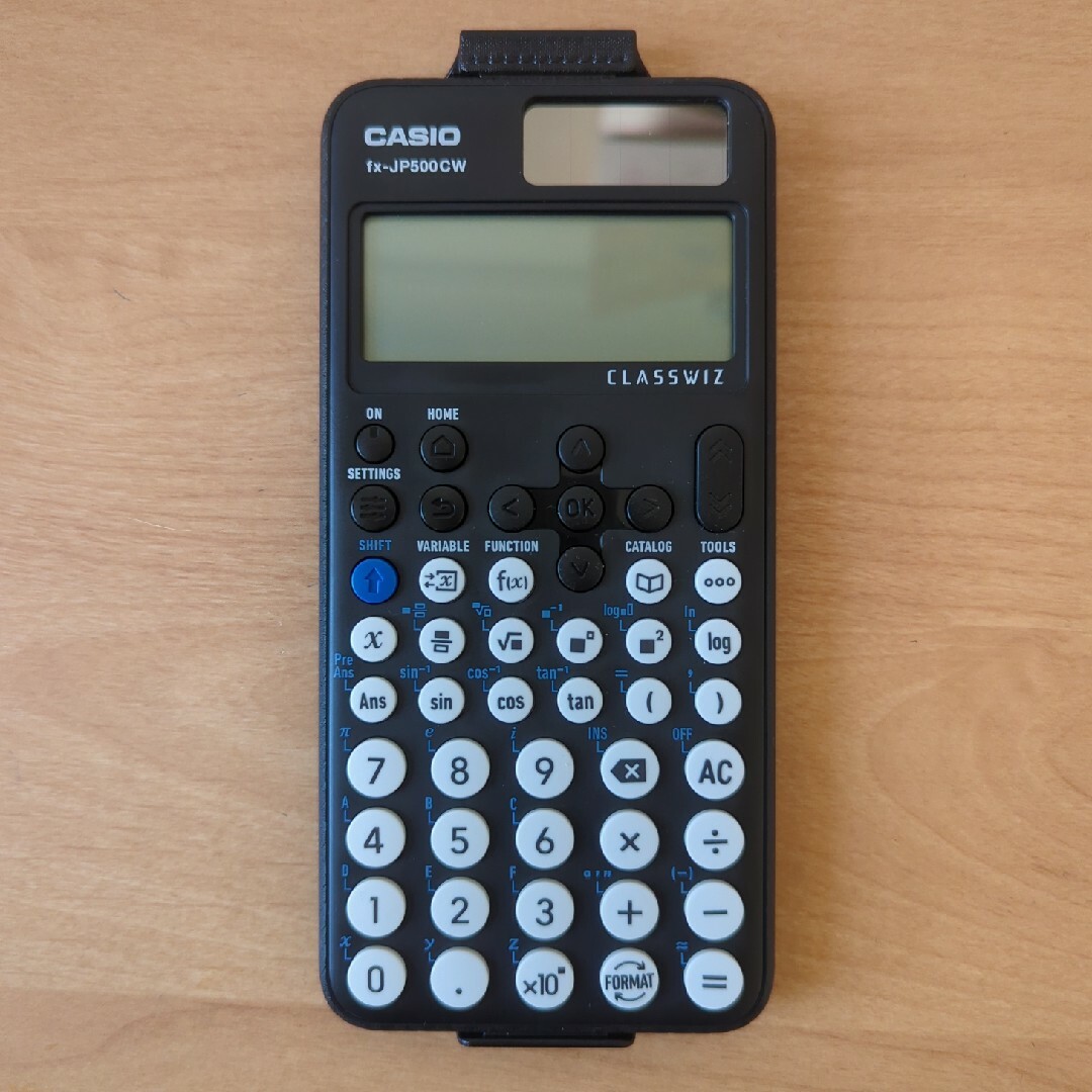 CASIO(カシオ)の関数電卓　fx-JP500CW インテリア/住まい/日用品のオフィス用品(OA機器)の商品写真