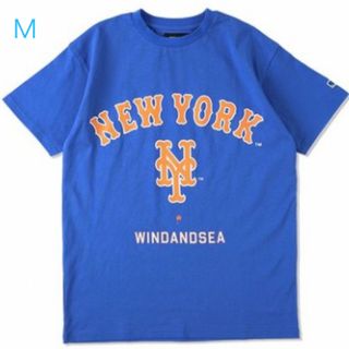 ウィンダンシー(WIND AND SEA)のMLB x WDS LOGO TEE / METS × 1(Tシャツ/カットソー(半袖/袖なし))