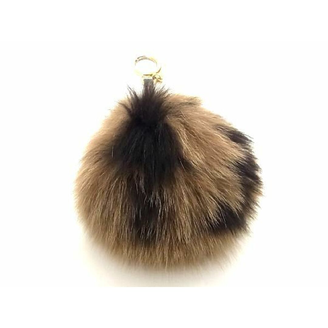 □極美品□ FENDI フェンディ セレリア ファー ポンポンチャーム